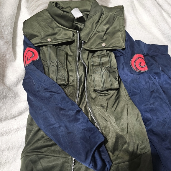 Kakashi cosplay naruto costume w wig - Picture 4 of 11